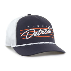 Detroit Tigers '47 Brrr Downburst Mesh Hitch Adjustable Hat - Navy Hats