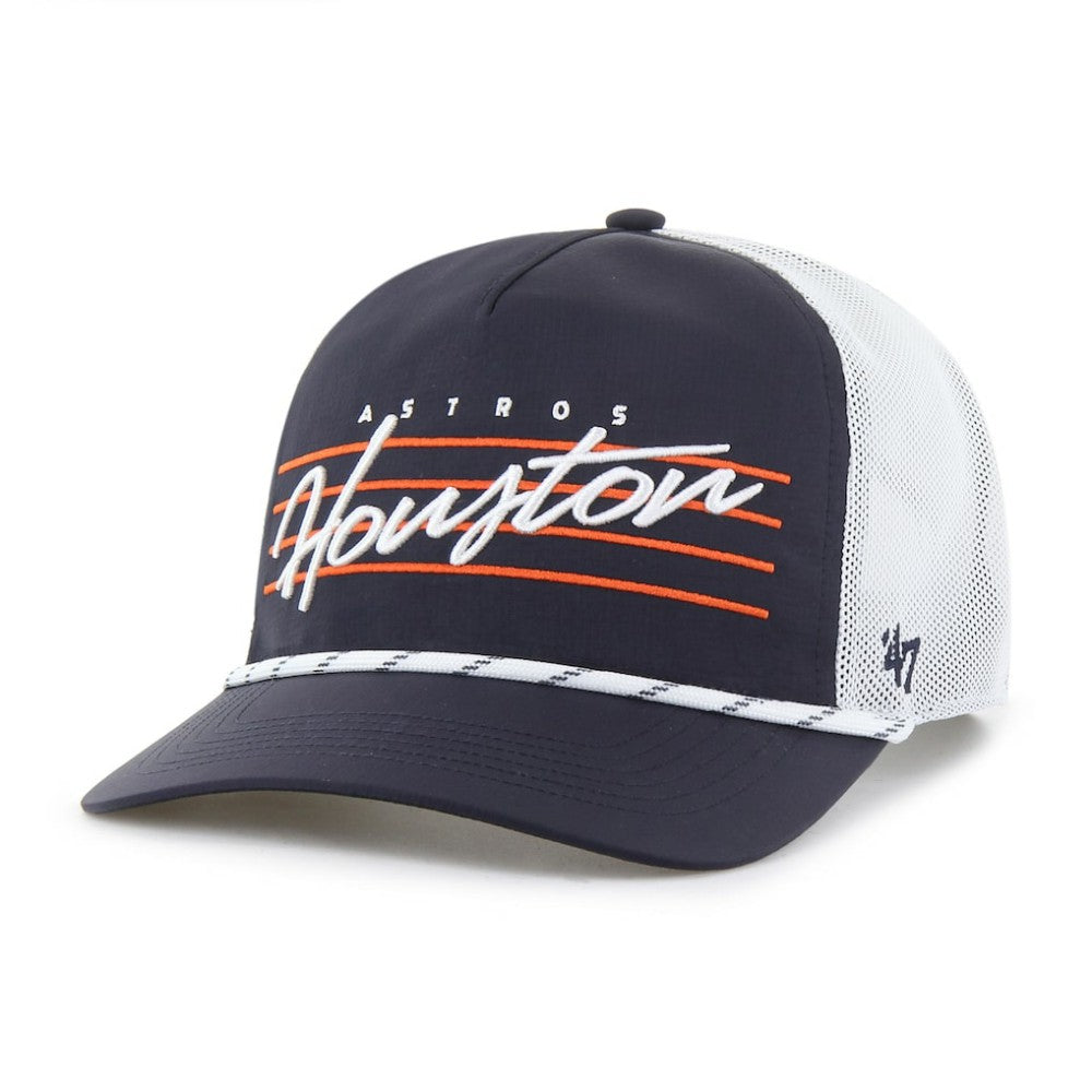 Houston Astros '47 Brrr Downburst Mesh Hitch Adjustable Hat - Navy Hats