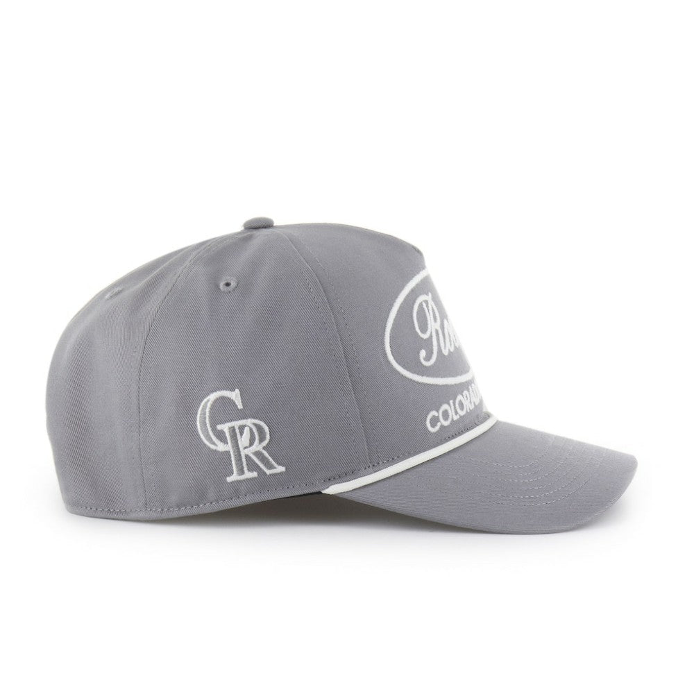 Colorado Rockies '47 Foundational Hitch Adjustable Hat - Gray Hats