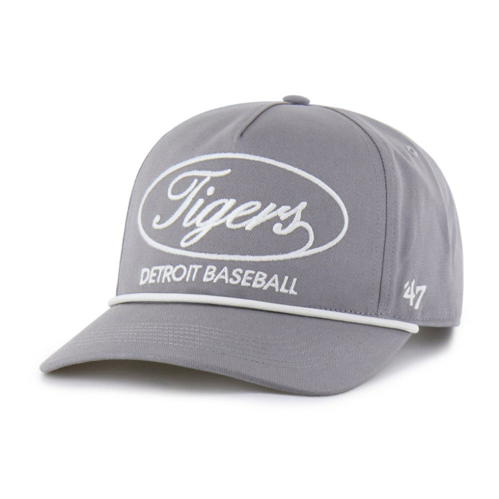 Detroit Tigers '47 Foundational Hitch Adjustable Hat - Gray Hats