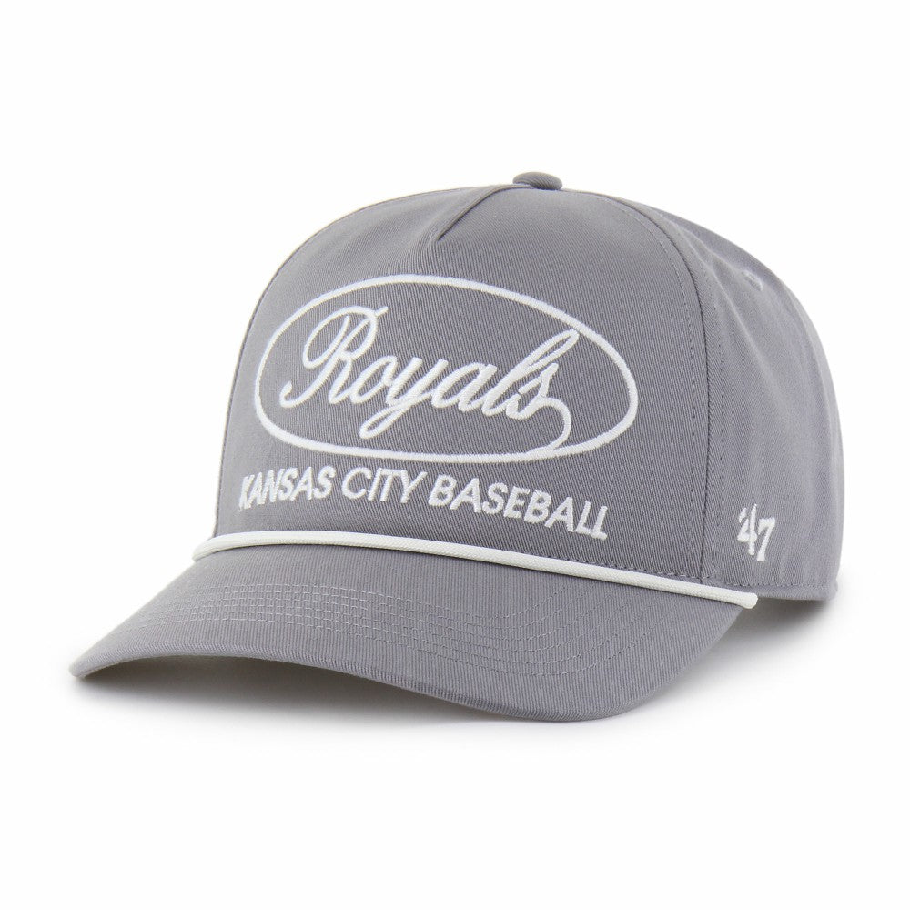 Kansas City Royals '47 Foundational Hitch Adjustable Hat - Gray Hats