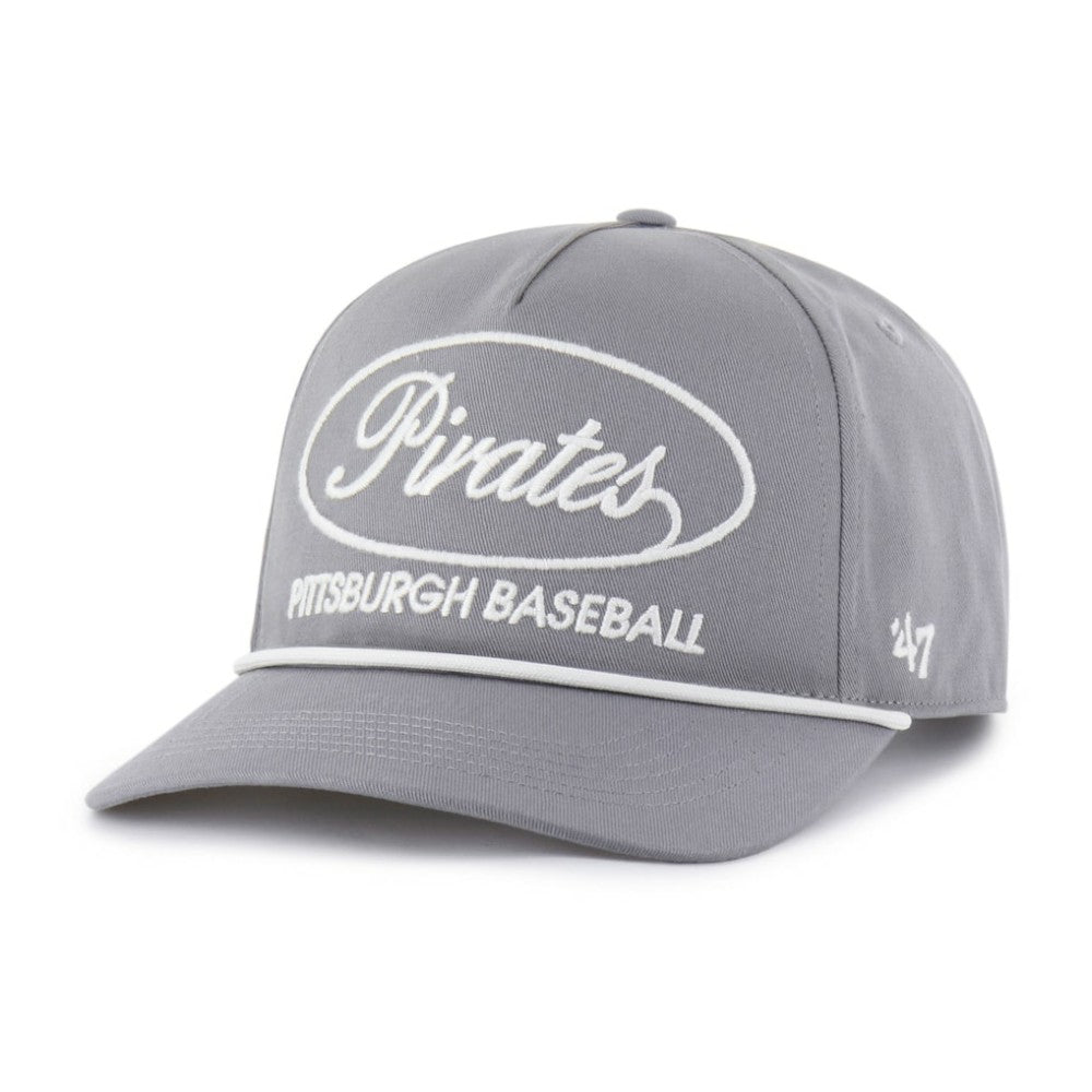 Pittsburgh Pirates '47 Foundational Hitch Adjustable Hat - Gray Hats