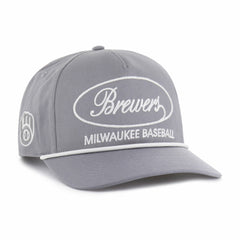 Milwaukee Brewers '47 Foundational Hitch Adjustable Hat - Gray Hats
