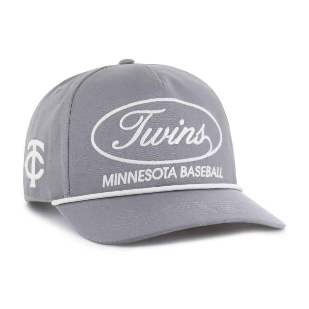 Minnesota Twins '47 Foundational Hitch Adjustable Hat - Gray Hats