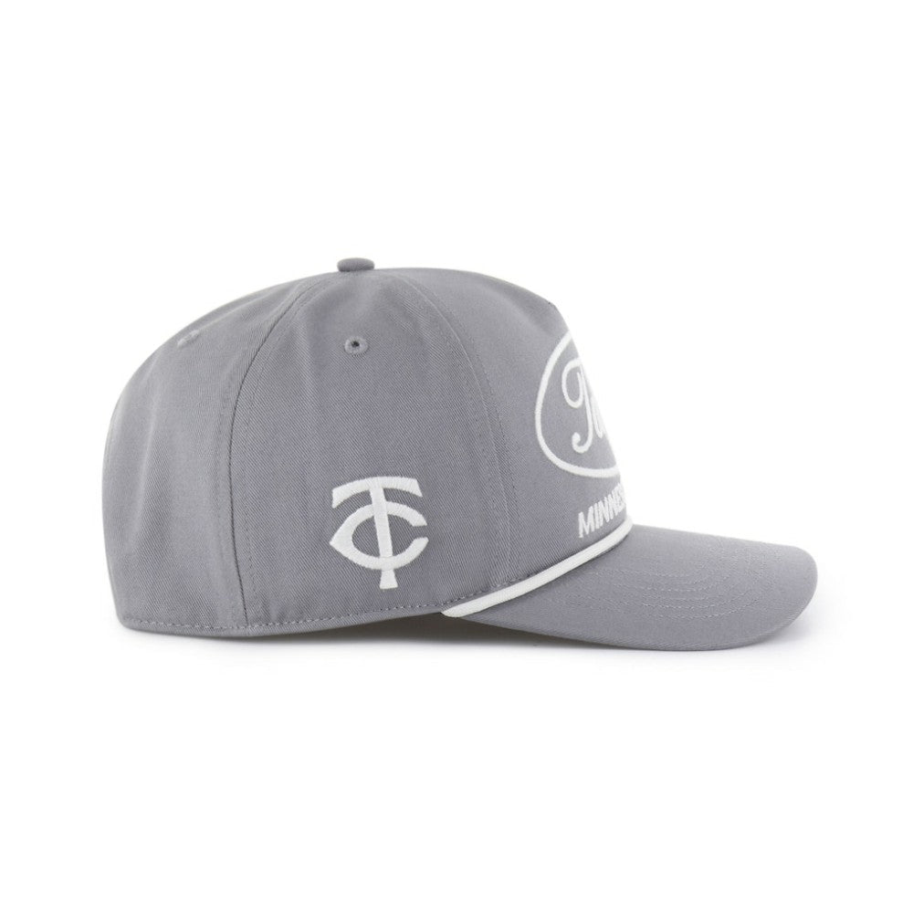 Minnesota Twins '47 Foundational Hitch Adjustable Hat - Gray Hats