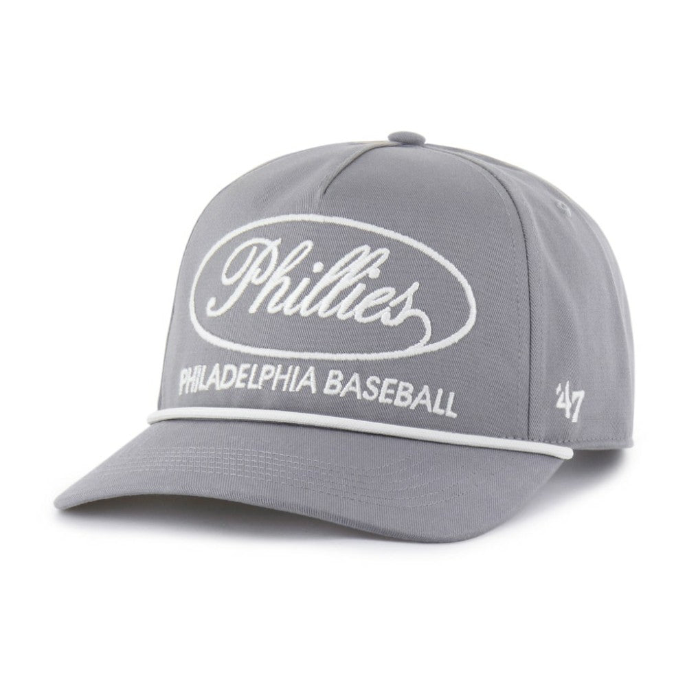 Philadelphia Phillies '47 Foundational Hitch Adjustable Hat - Gray Hats