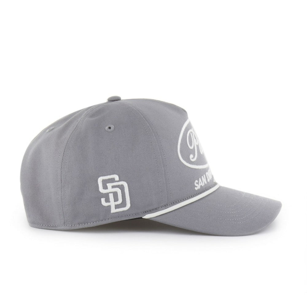 San Diego Padres '47 Foundational Hitch Adjustable Hat - Gray Hats