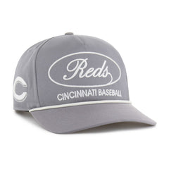 Cincinnati Reds '47 Foundational Hitch Adjustable Hat - Gray Hats