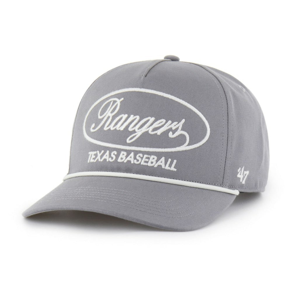 Texas Rangers '47 Foundational Hitch Adjustable Hat - Gray Hats