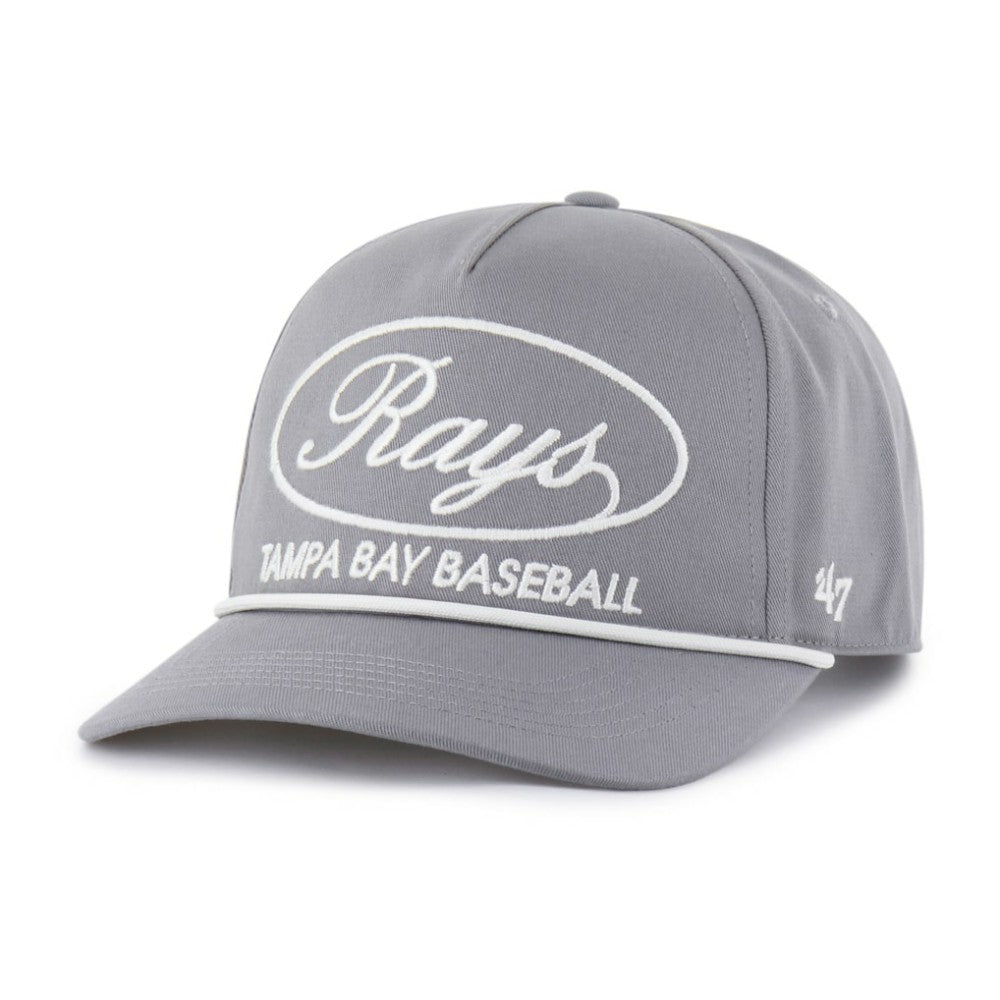 Tampa Bay Rays '47 Foundational Hitch Adjustable Hat - Gray Hats