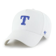 Texas Rangers '47 Foundational Pinch Offside Adjustable Hat - White Hats