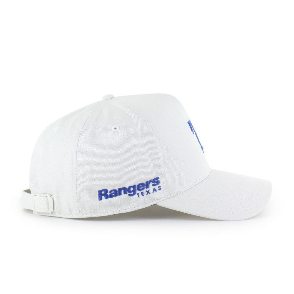 Texas Rangers '47 Foundational Pinch Offside Adjustable Hat - White Hats