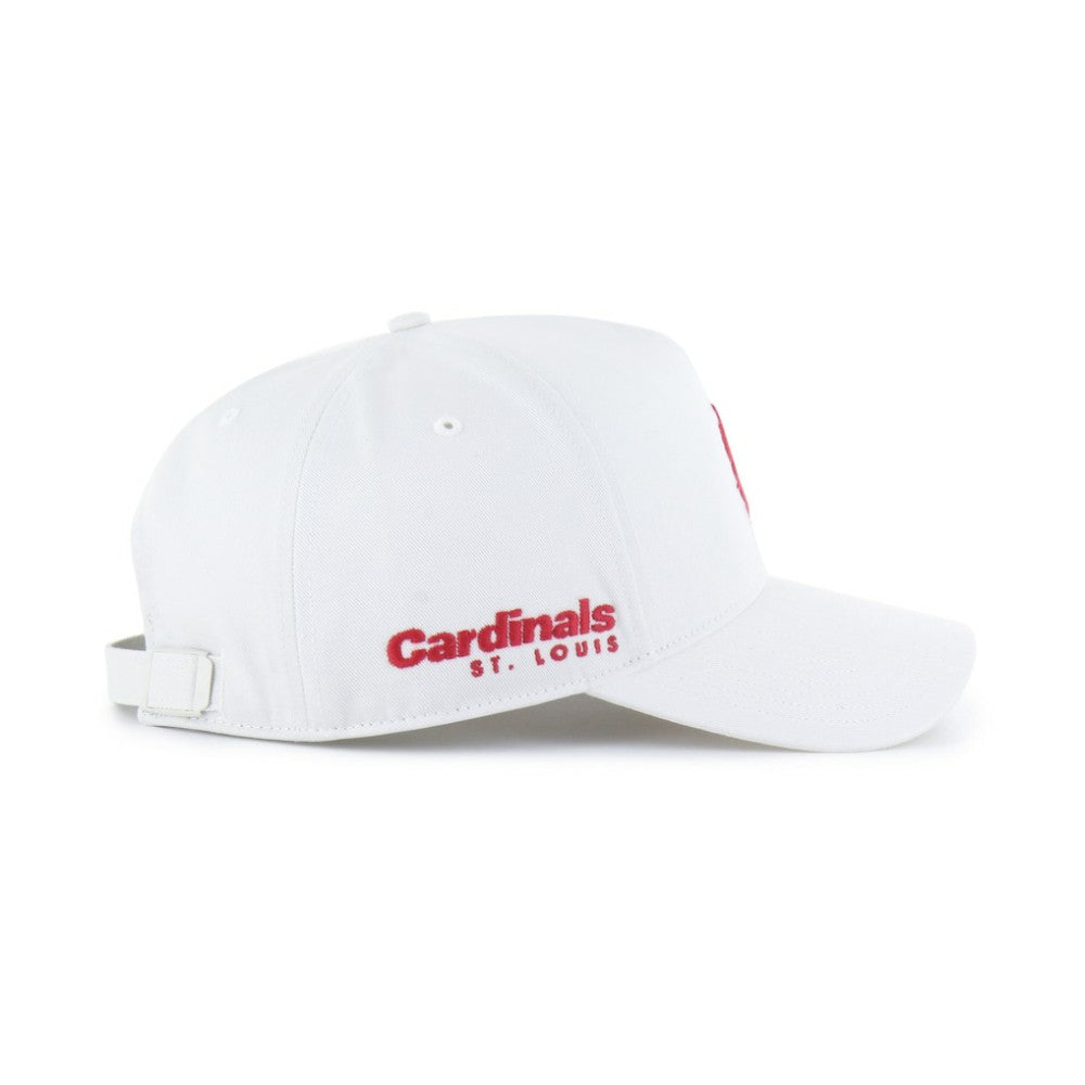 St. Louis Cardinals '47 Foundational Pinch Offside Adjustable Hat - White Hats