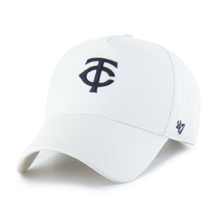 Minnesota Twins '47 Foundational Pinch Offside Adjustable Hat - White Hats