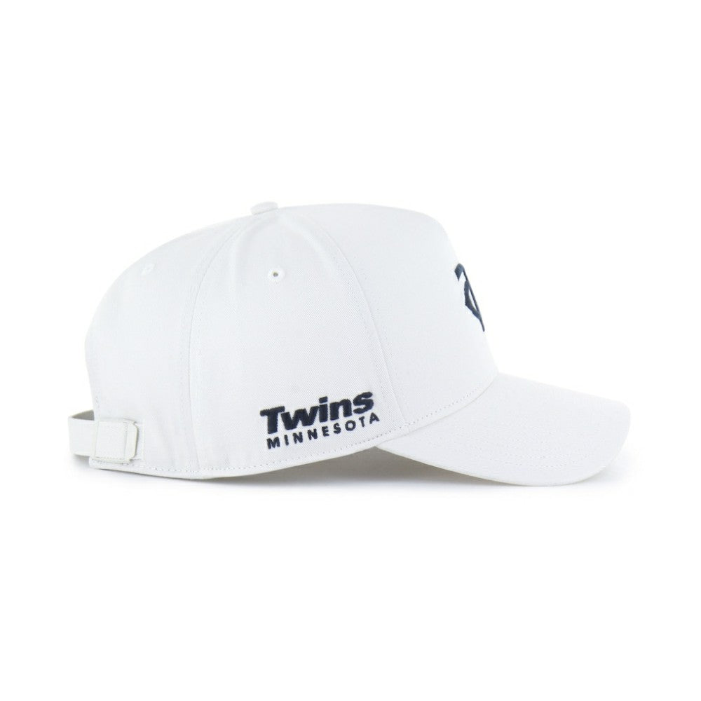 Minnesota Twins '47 Foundational Pinch Offside Adjustable Hat - White Hats