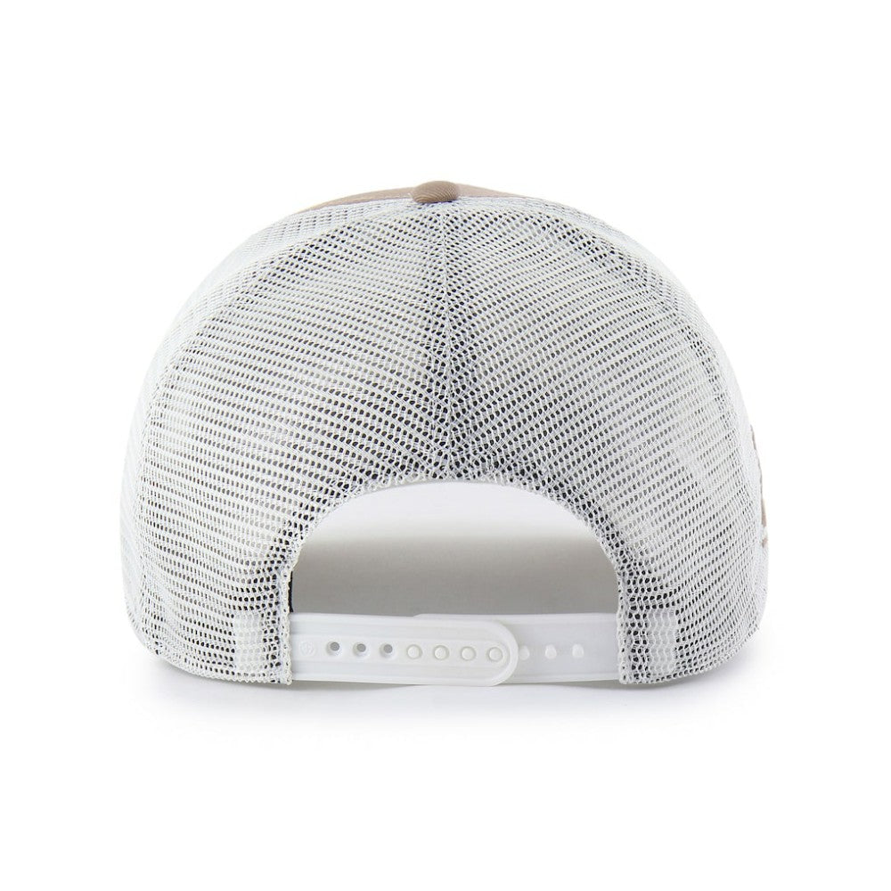 New York Mets '47 Foundational Mesh Hitch Adjustable Hat - Brown Hats