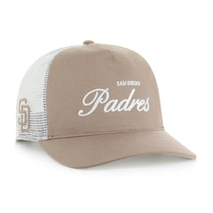 San Diego Padres '47 Foundational Mesh Hitch Adjustable Hat - Brown Hats