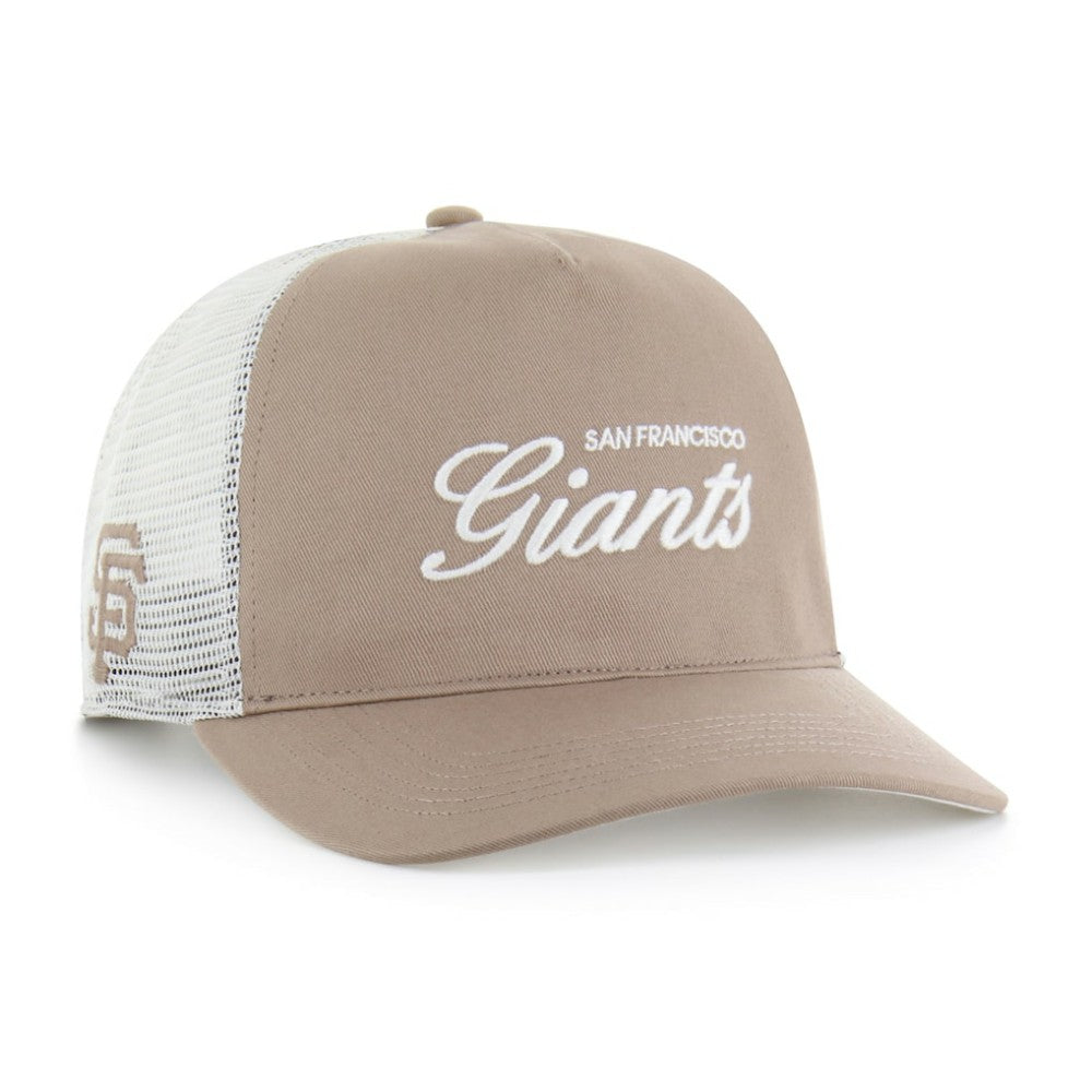 San Francisco Giants '47 Foundational Mesh Hitch Adjustable Hat - Brown Hats
