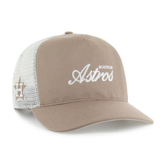 Houston Astros '47 Foundational Mesh Hitch Adjustable Hat - Brown Hats