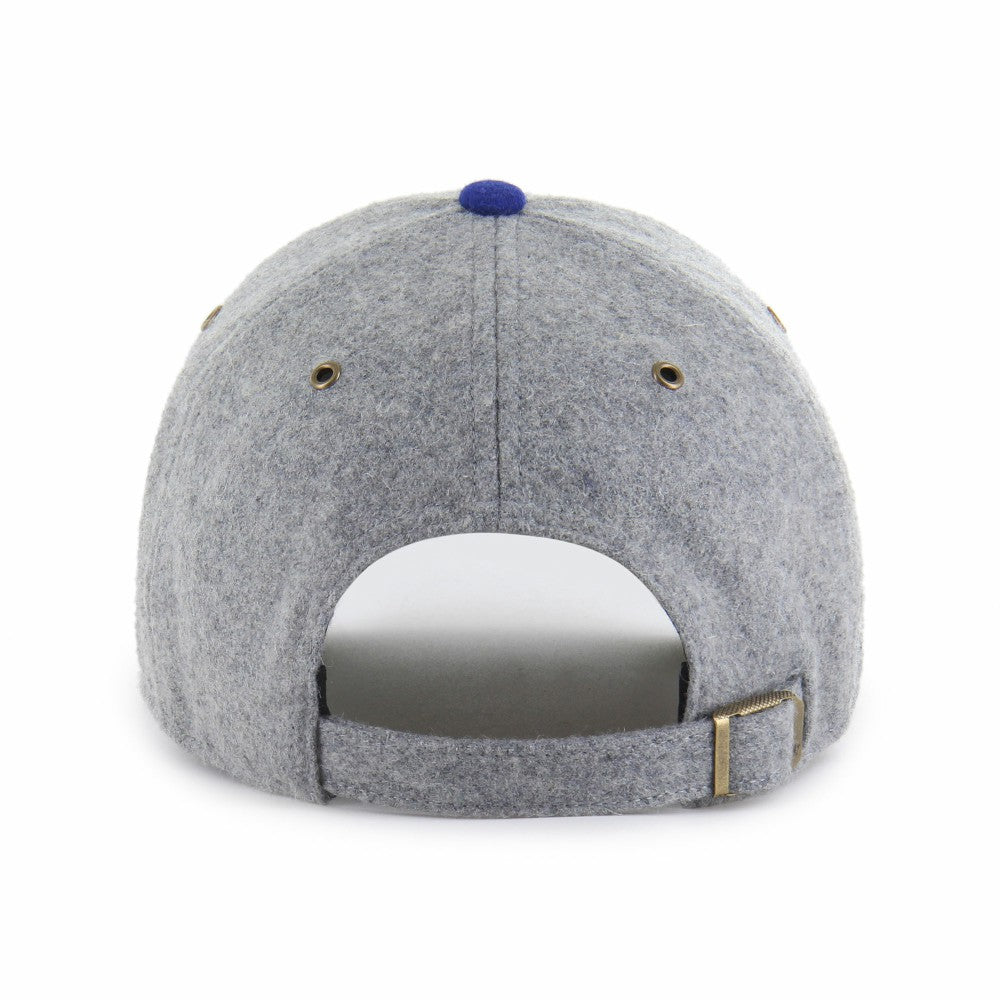 Los Angeles Dodgers '47 Golden Age Wool Clean Up Adjustable Hat - Gray/Royal Hats