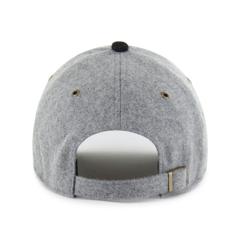 San Francisco Giants '47 Golden Age Wool Clean Up Adjustable Hat - Gray/Black Hats