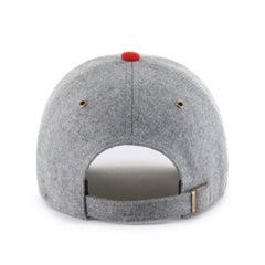 St. Louis Cardinals '47 Golden Age Wool Clean Up Adjustable Hat - Gray/Red Hats