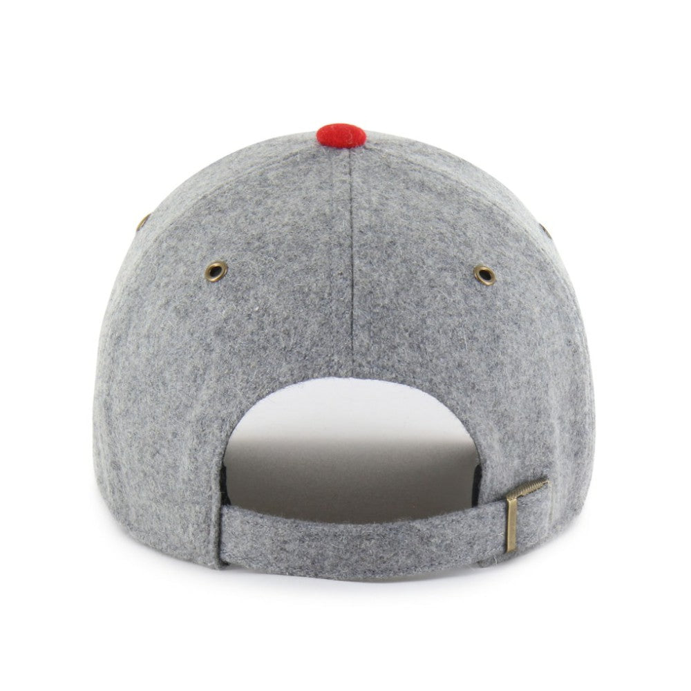 Boston Red Sox '47 Golden Age Wool Clean Up Adjustable Hat - Gray Hats