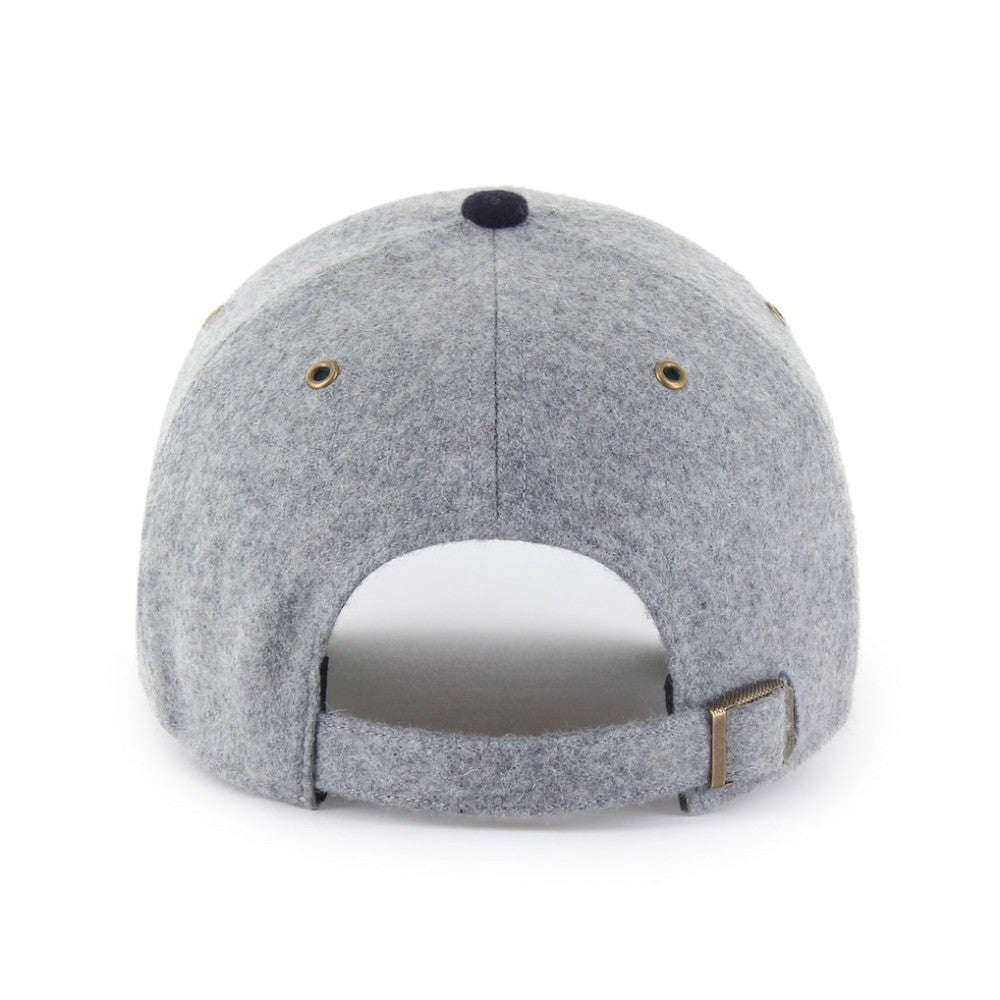 Houston Astros '47 Golden Age Wool Clean Up Adjustable Hat - Gray/Navy Hats
