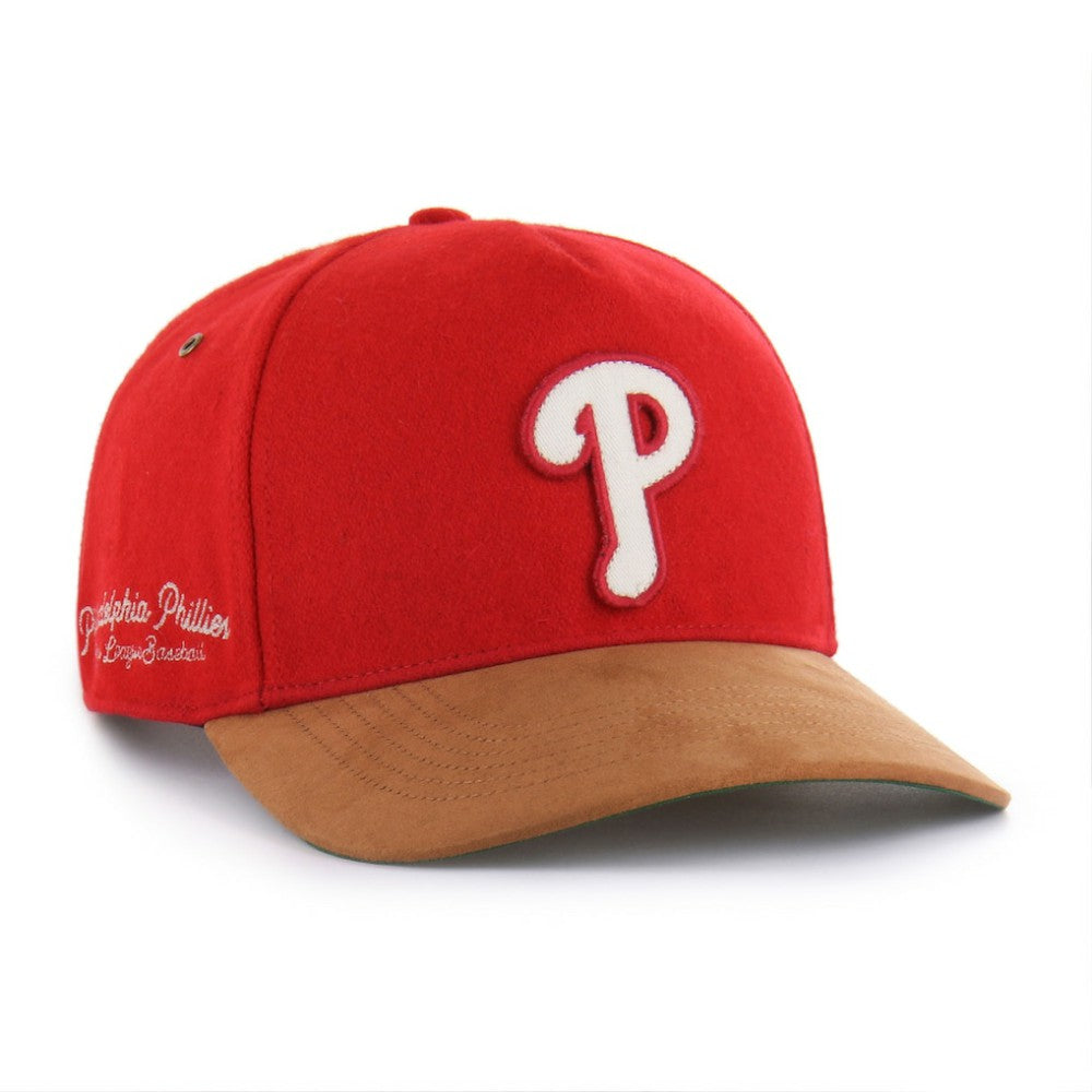 Philadelphia Phillies '47 Gold Age Wool Hitch Adjustable Hat - Red Hats