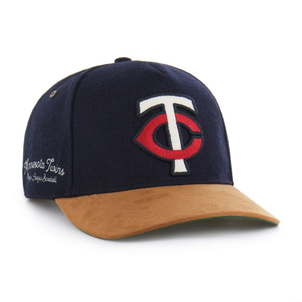 Minnesota Twins '47 Gold Age Hitch Adjustable Hat - Navy Hats