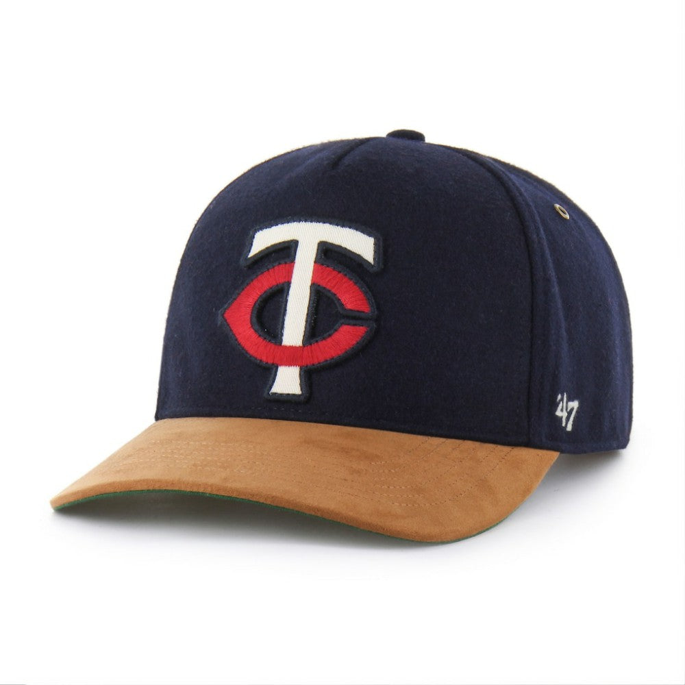Minnesota Twins '47 Gold Age Hitch Adjustable Hat - Navy Hats