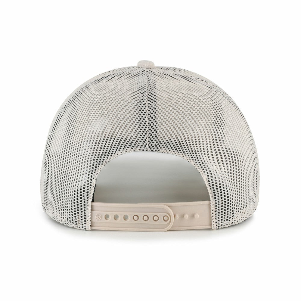 Milwaukee Brewers '47 Gravestone Adjustable Trucker Hat - Cream Hats