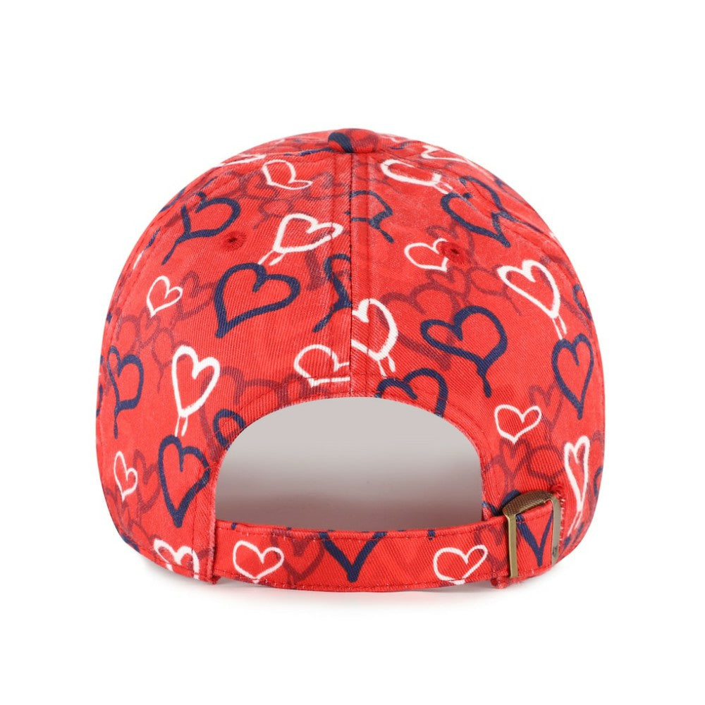 Washington Nationals '47 Girls Youth Mural Clean Up Adjustable Hat - Red Hats