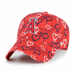 Los Angeles Angels '47 Girls Youth Mural Clean Up Adjustable Hat - Red Hats