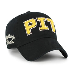 Pittsburgh Pirates '47 Women's Zoey Clean Up Adjustable Hat - Black Hats