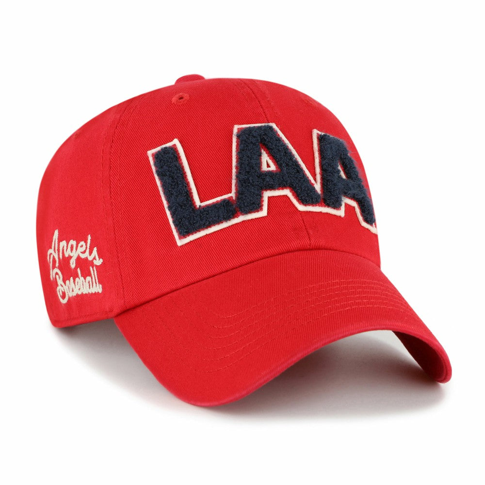 Los Angeles Angels '47 Women's Zoey Clean Up Adjustable Hat - Red Hats