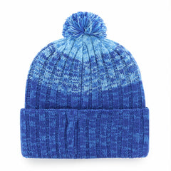 Kansas City Royals '47 Cascade Cuffed Knit Hat with Pom - Royal Hats