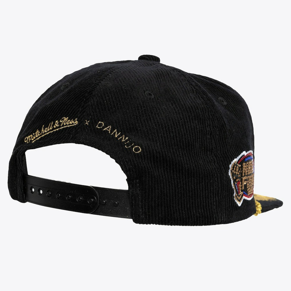 Chicago Bulls x DANNIJO Women's Deadstock Cord Snapback Hat Black
