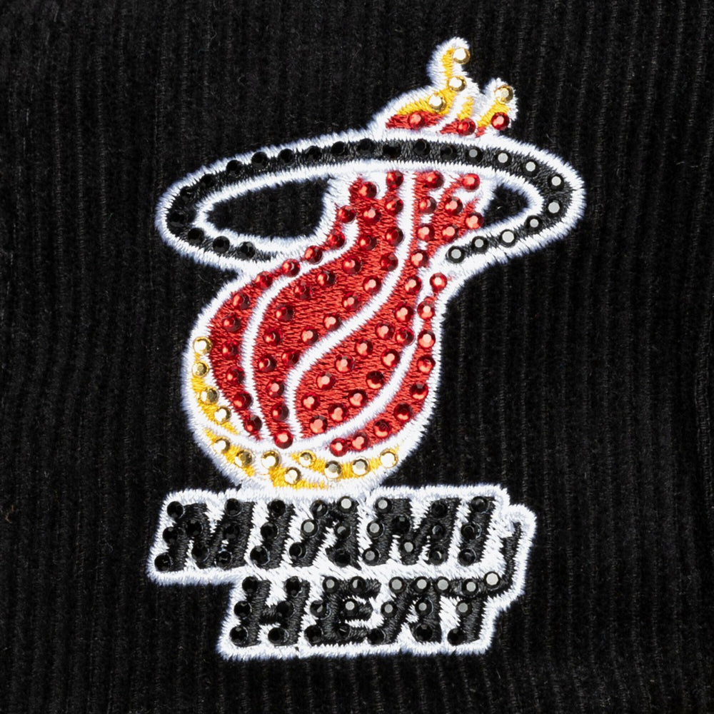 Miami Heat x DANNIJO Women's Deadstock Cord Snapback Hat Black