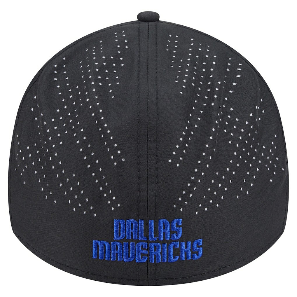 Dallas Mavericks Night 39THIRTY Flex Hat Black
