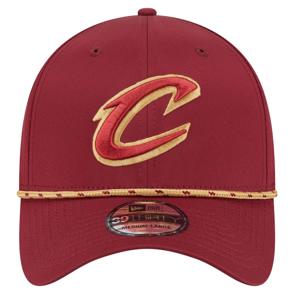 Cleveland Cavaliers Featherweight Poly Rope Flex 39Thirty Hat Wine