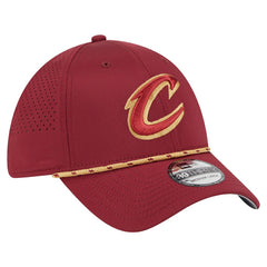 Cleveland Cavaliers Featherweight Poly Rope Flex 39Thirty Hat Wine