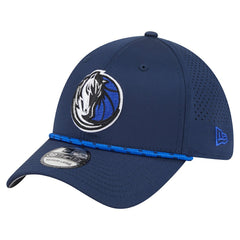 Dallas Mavericks Featherweight Poly Rope Flex 39Thirty Hat Blue