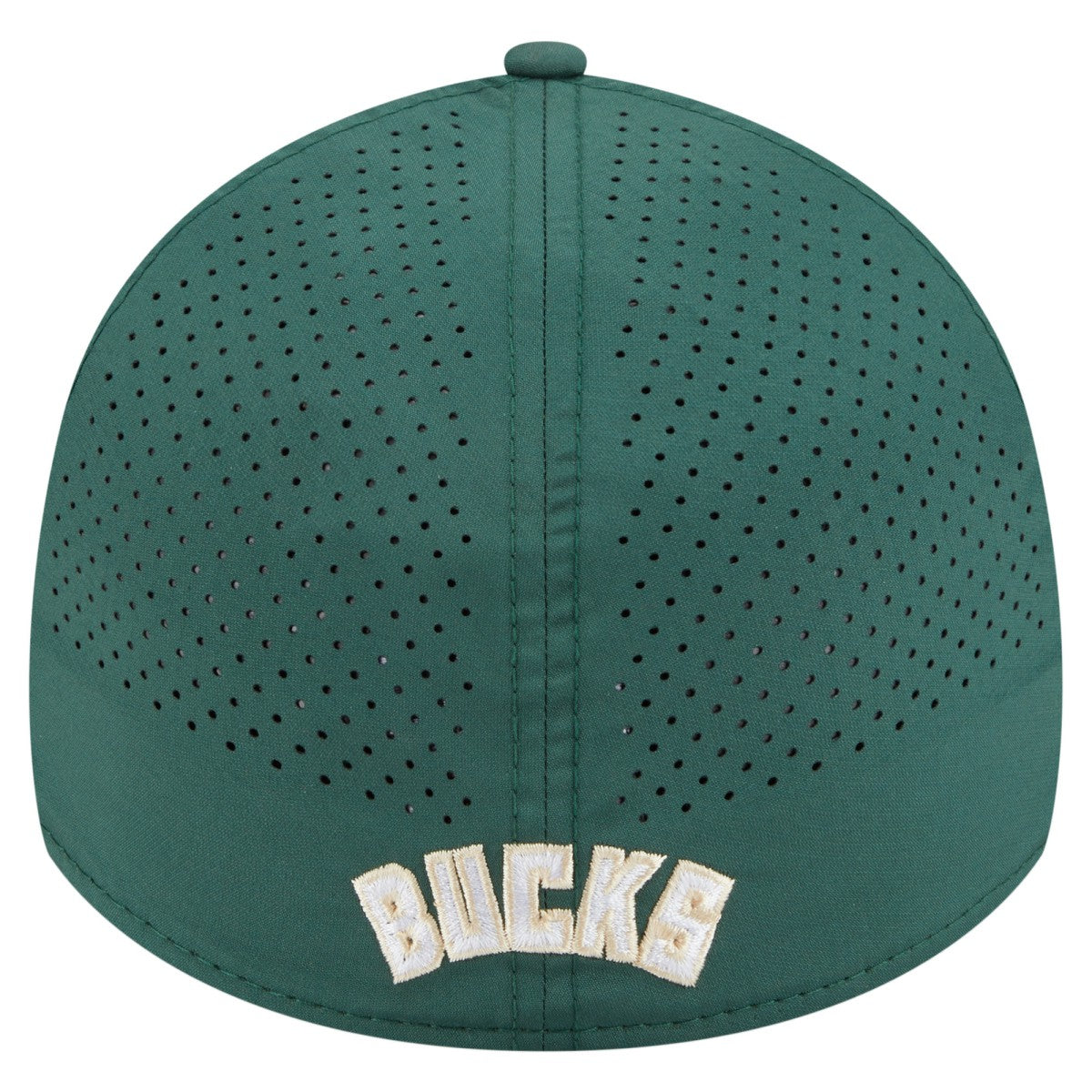 Milwaukee Bucks Featherweight Poly Rope Flex 39Thirty Hat Hunter Green