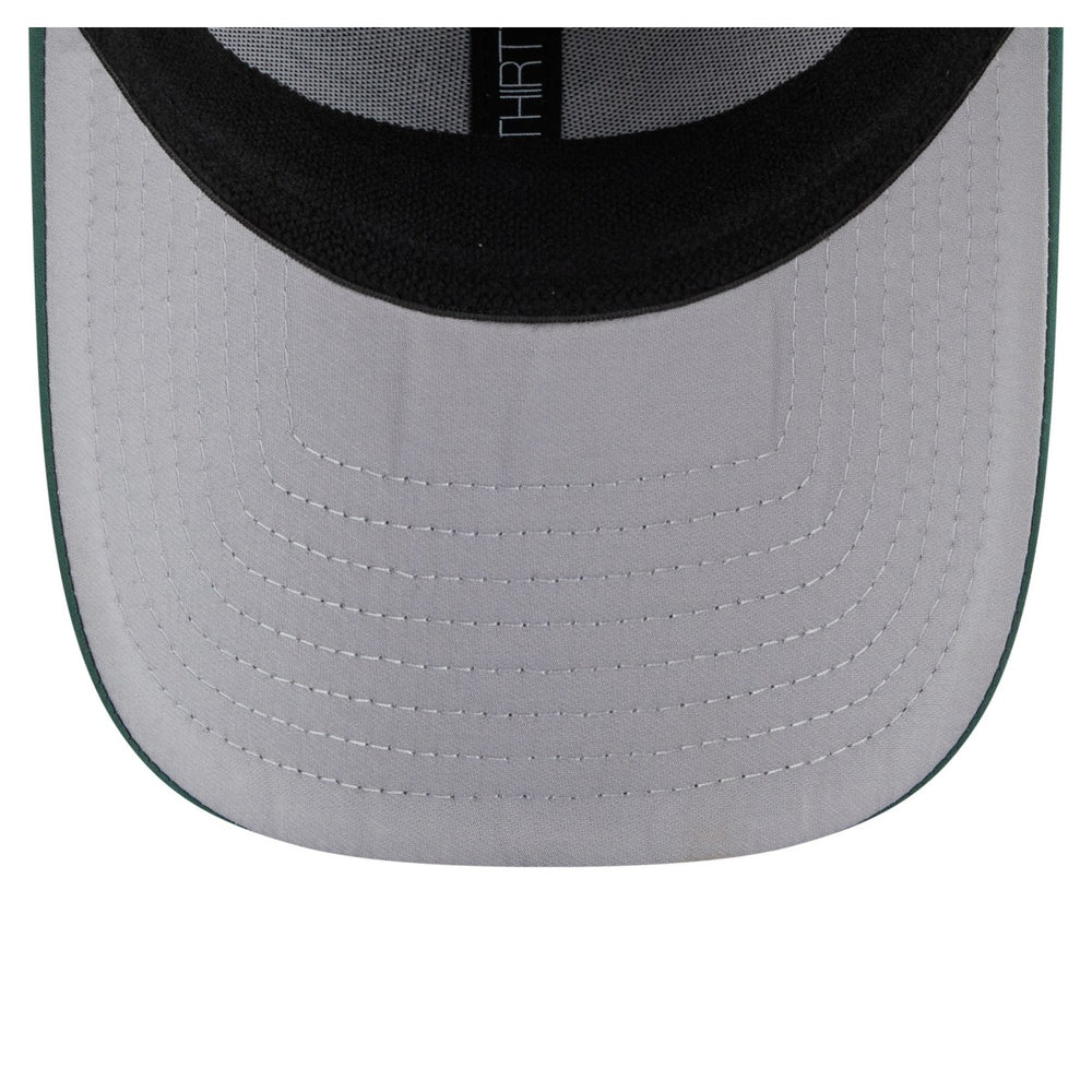 Milwaukee Bucks Featherweight Poly Rope Flex 39Thirty Hat Hunter Green