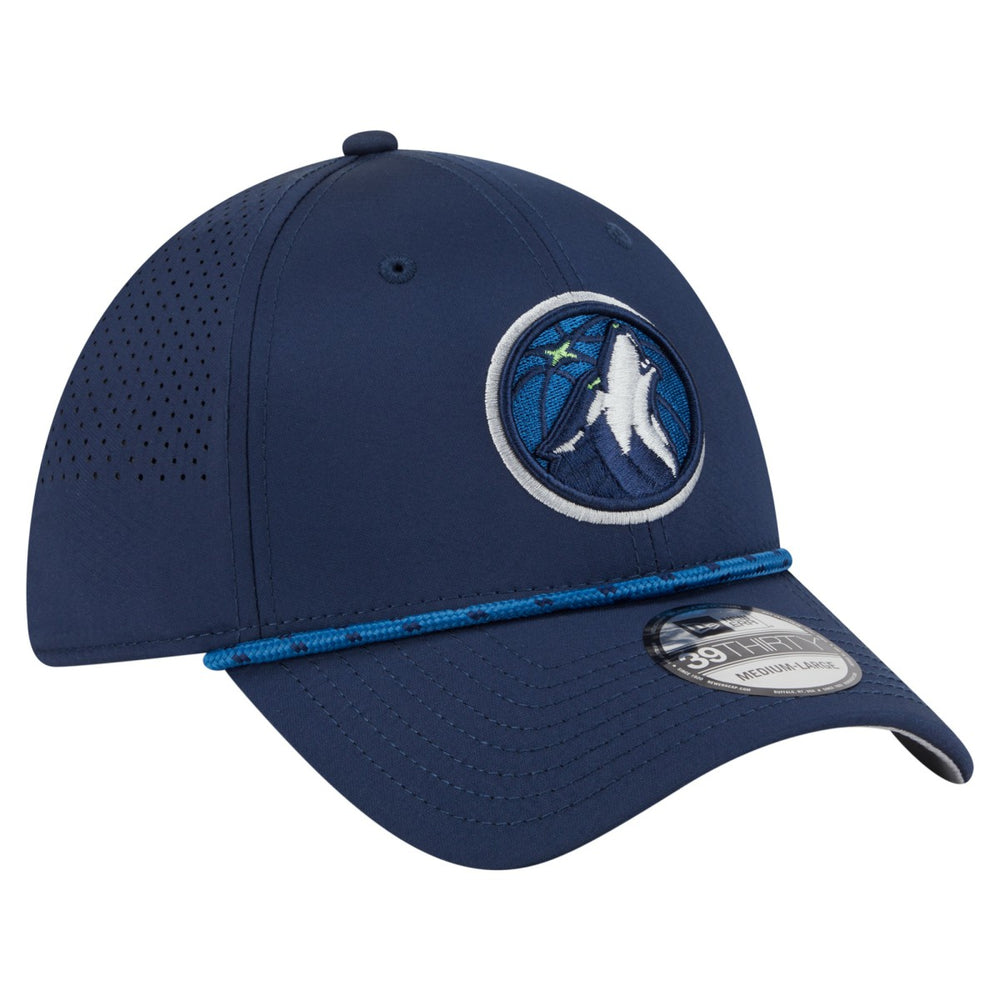 Minnesota Timberwolves Featherweight Poly Rope Flex 39Thirty Hat Navy