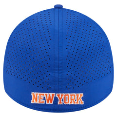 New York Knicks Featherweight Poly Rope Flex 39Thirty Hat Blue