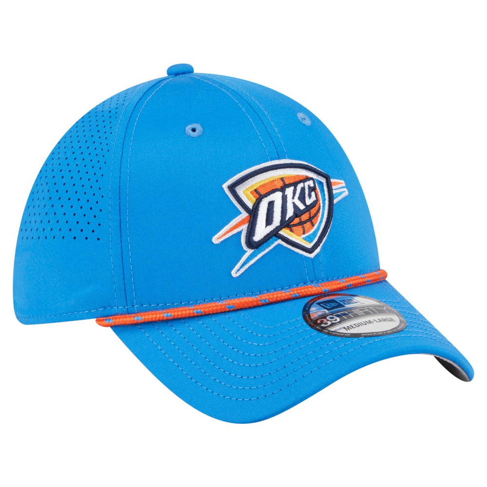 Oklahoma City Thunder Featherweight Poly Rope Flex 39Thirty Hat Blue