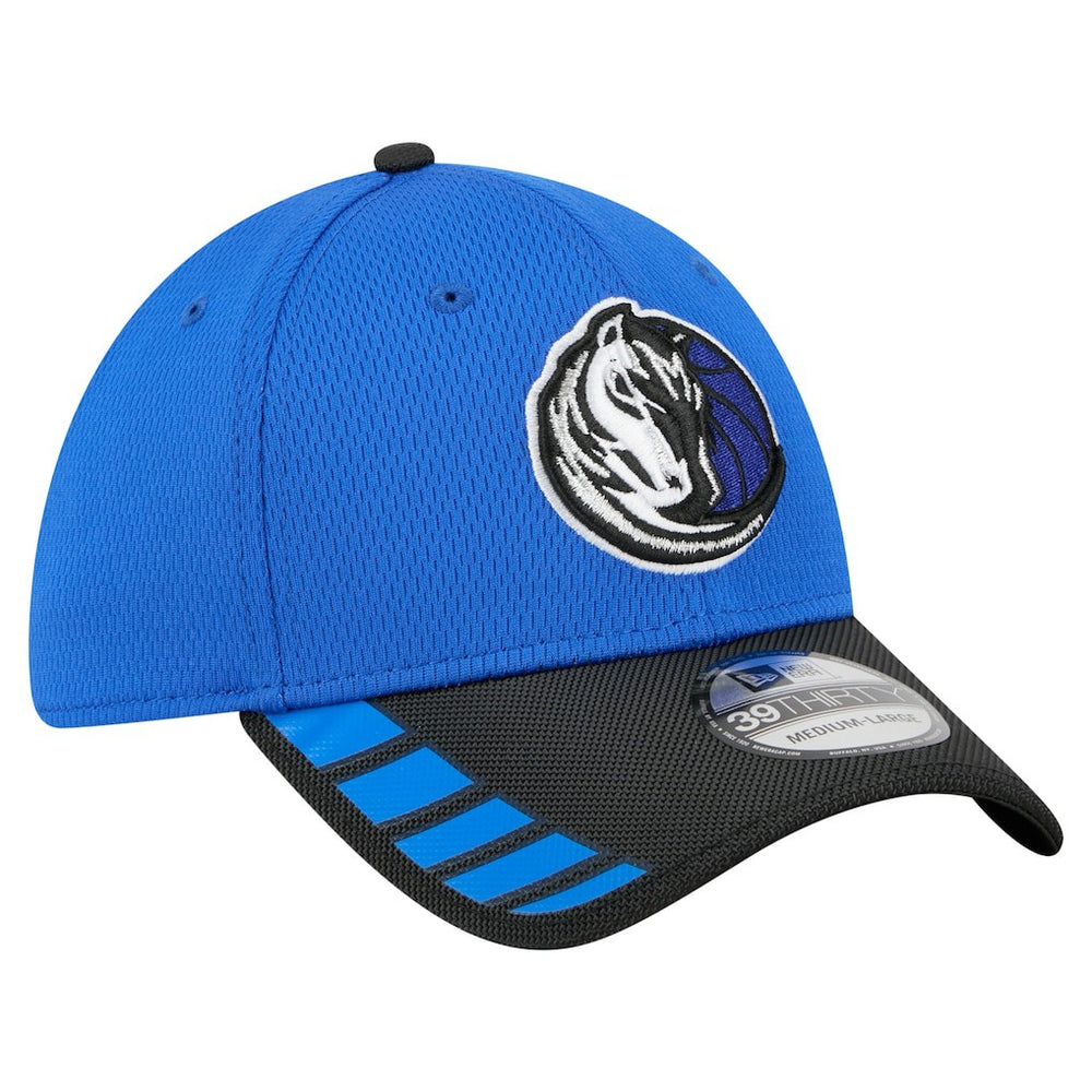 Dallas Mavericks Visor Hit 39THIRTY Flex Hat Blue