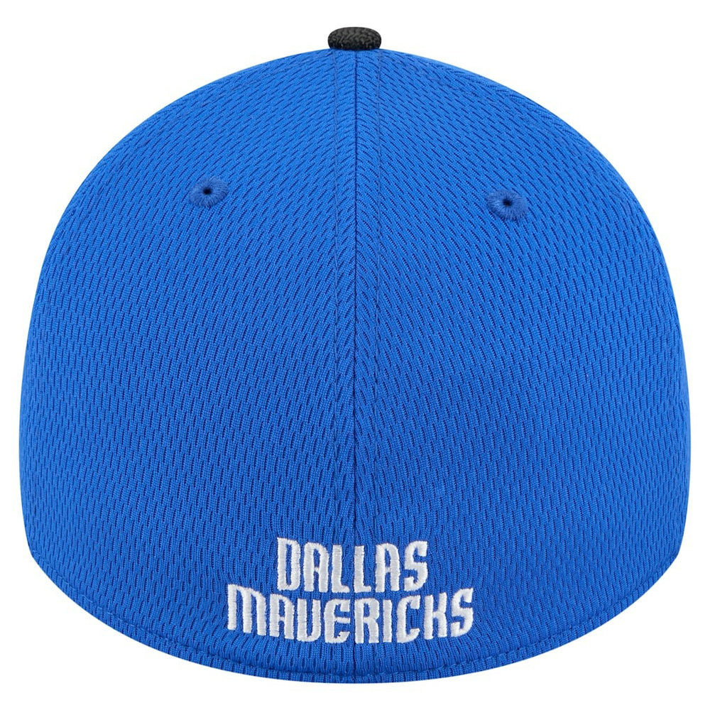 Dallas Mavericks Visor Hit 39THIRTY Flex Hat Blue